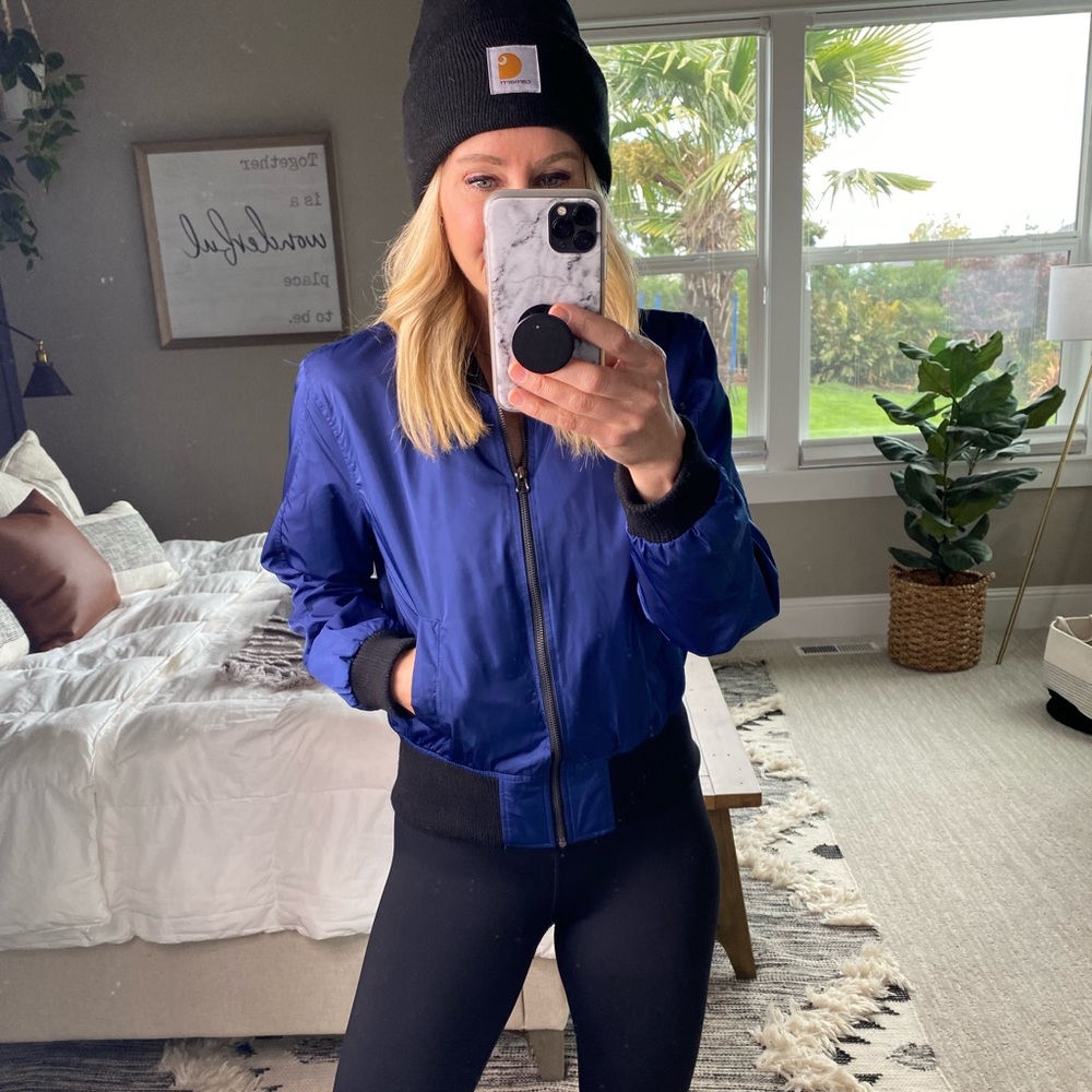 Blue Jacket from Anthropologie
